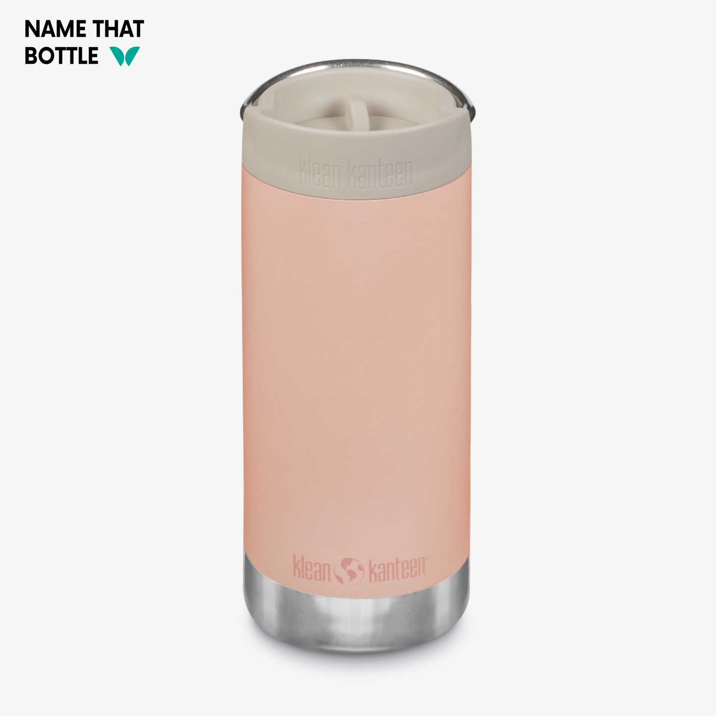 Name That Bottle 12oz TKWide Insulated Tumbler with Cafe© Cap - Peach Parfait