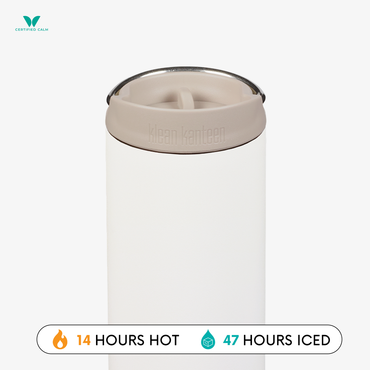 Klean Kanteen 16oz TKWide Insulated Tumbler with Café Cap