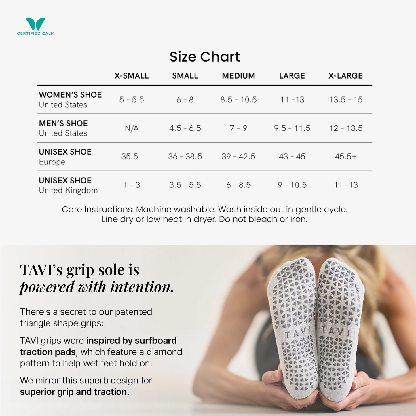 Tavi Noir Grip Socks Full Toe Luanna