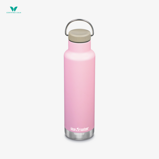 Klean Kanteen 20oz Classic Insulated Water Bottle with Loop Cap