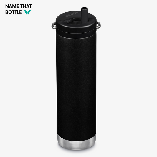 Name That Bottle 20oz TKWide Insulated Tumbler with Twist Cap - Black