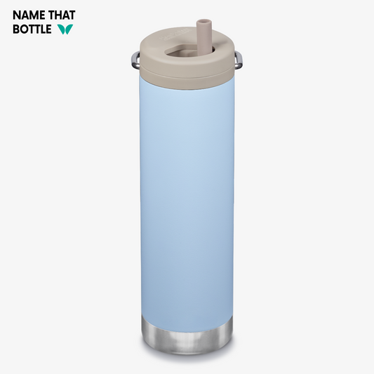 Name That Bottle 20oz TKWide Insulated Tumbler with Twist Cap - Clear Sky