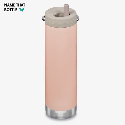 Name That Bottle 20oz TKWide Insulated Tumbler with Twist Cap - Peach Parfait