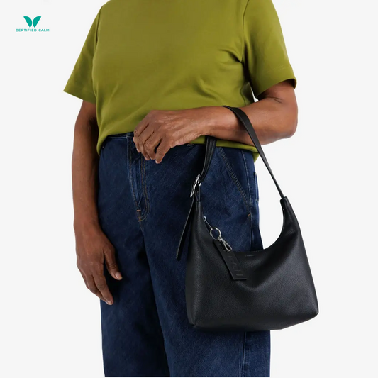 Baggu Mini Recycled Leather Shoulder Bag