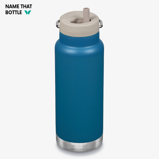 Name That Bottle 32oz TKWide Insulated Water Bottle with Twist Cap - Corsair