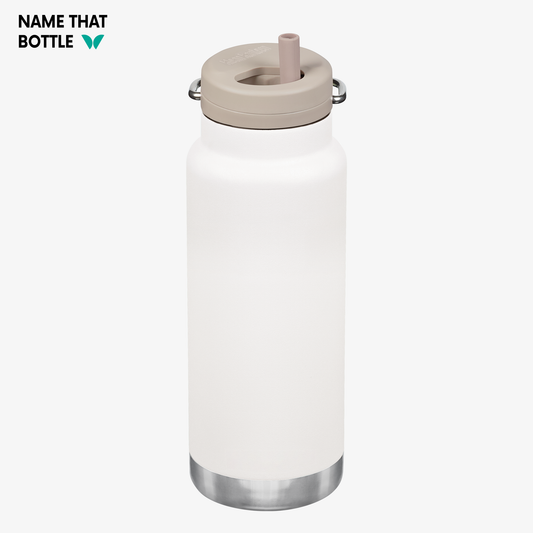 Name That Bottle 32oz TKWide Insulated Water Bottle with Twist Cap - Tofu