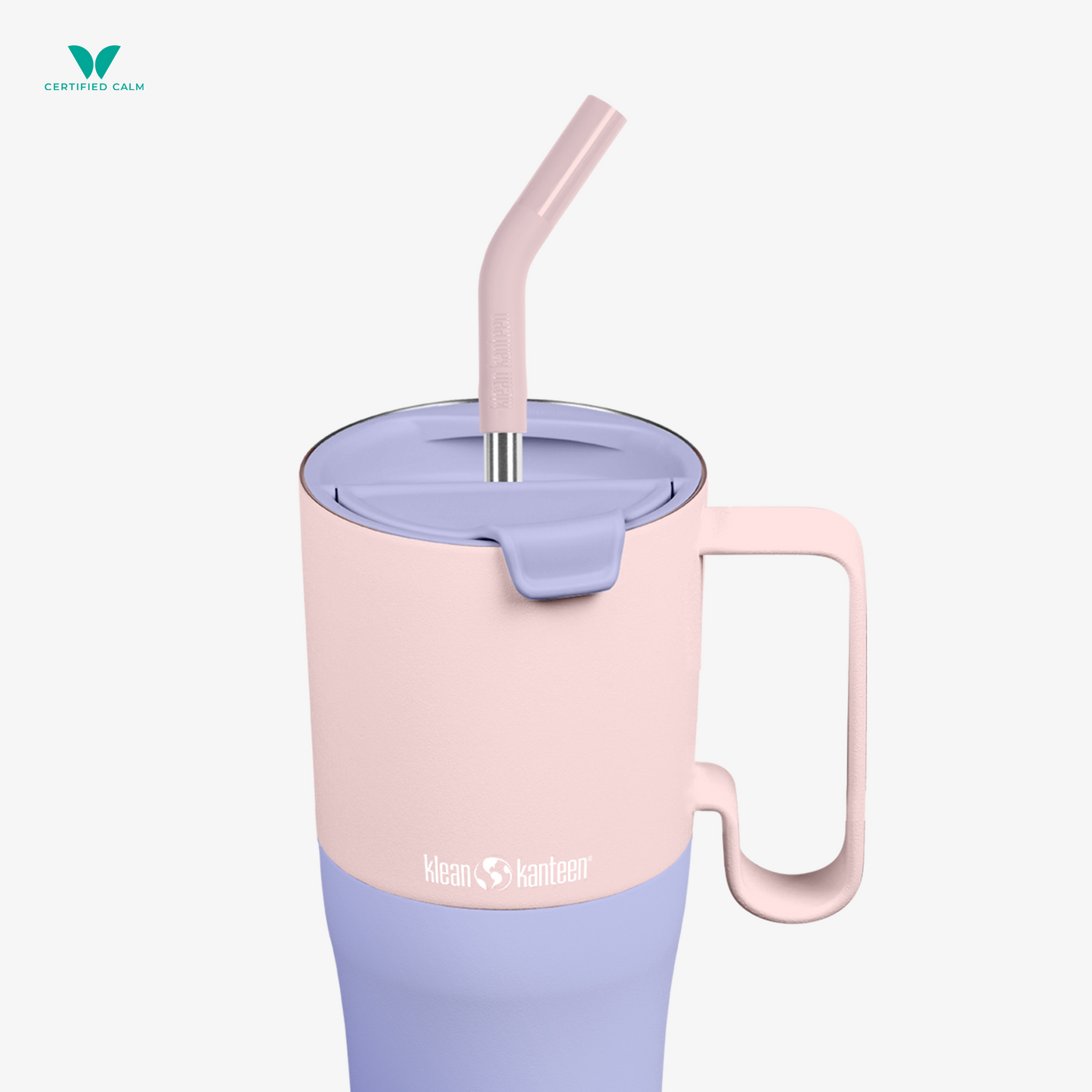 Klean Kanteen 36oz Rise and GO Tumbler with Straw Lid (Orchid Bloom and Berry Blossom in variants!)
