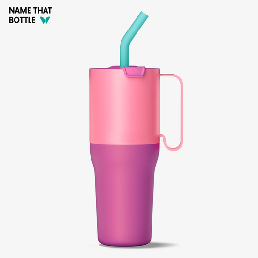 Name That Bottle 36oz Rise Tumbler with Straw Lid - Pink Lemonade
