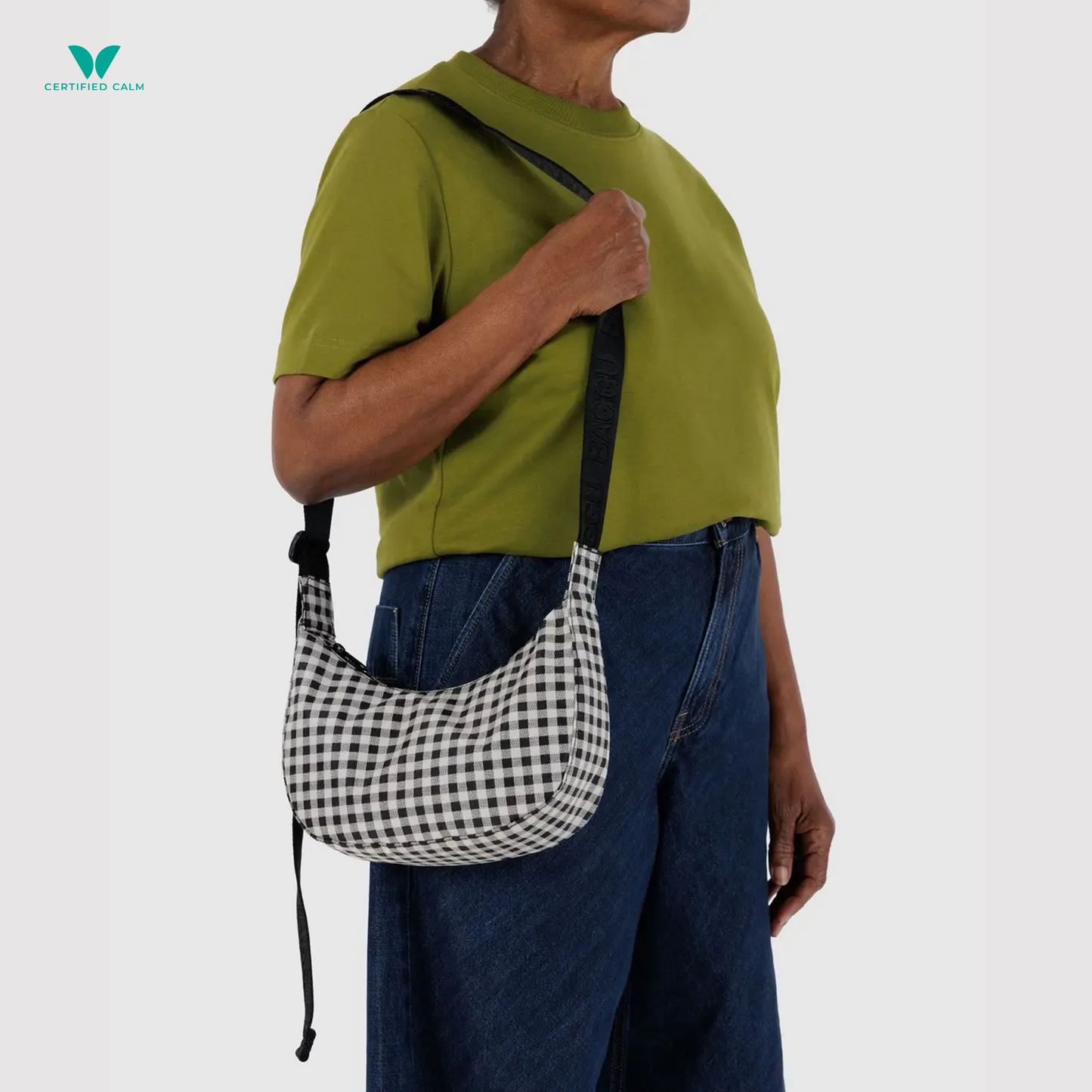 Baggu Small Nylon Crescent Bag