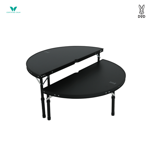 DoD One pole tent camping table - Black