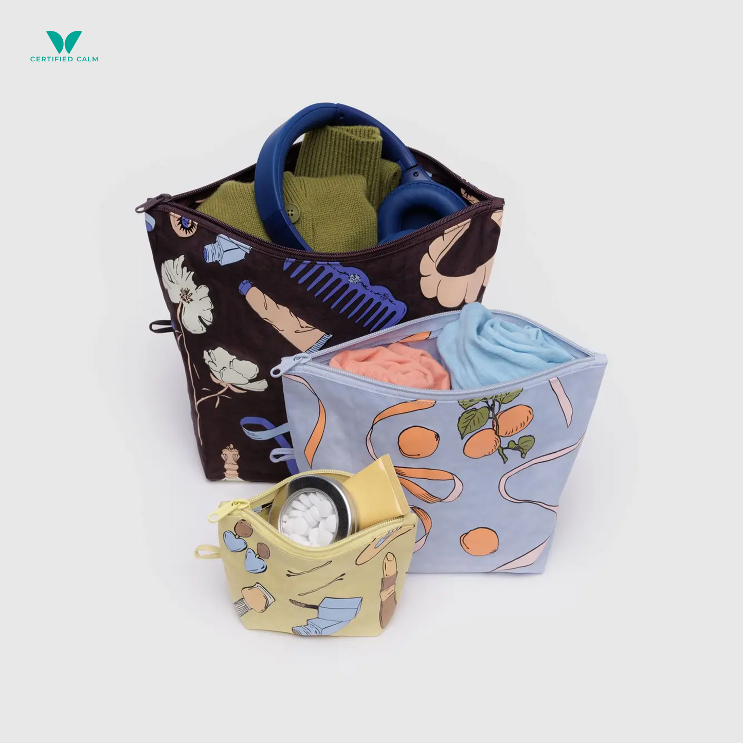 Baggu Go Pouch Set