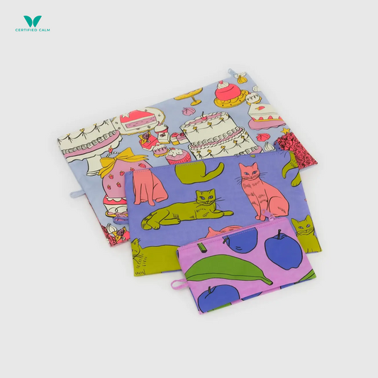 Baggu Go Pouch Set