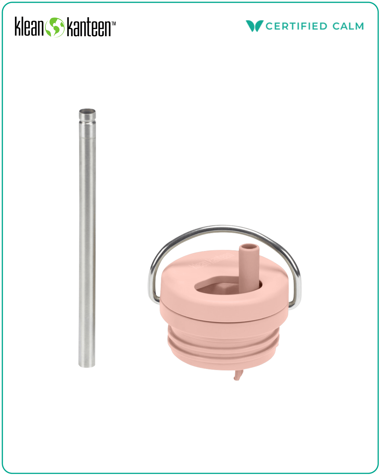 Klean Kanteen Twist Cap for TKWide Bottles Pink