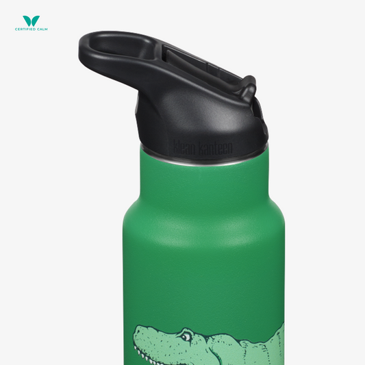 Klean Kanteen 12oz Kid Classic Insulated Narrow (w/ Flip Seal Sport Cap)
