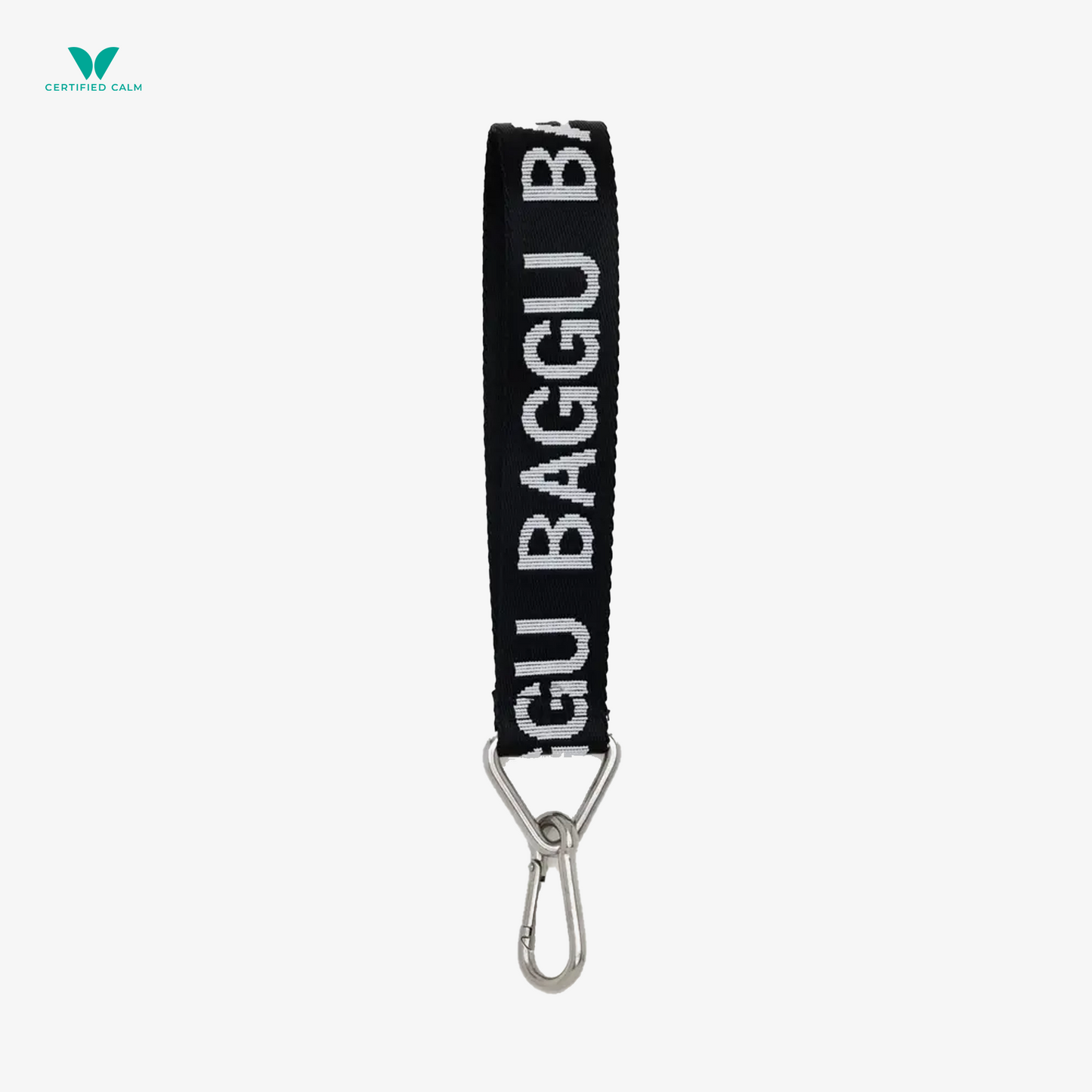 Baggu Nylon Logo Keychain