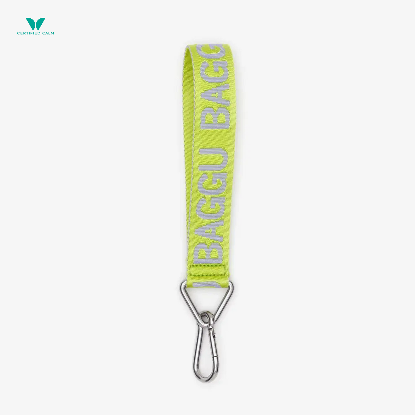 Baggu Nylon Logo Keychain
