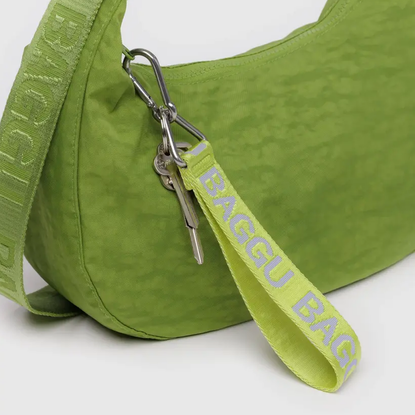 Baggu Nylon Logo Keychain
