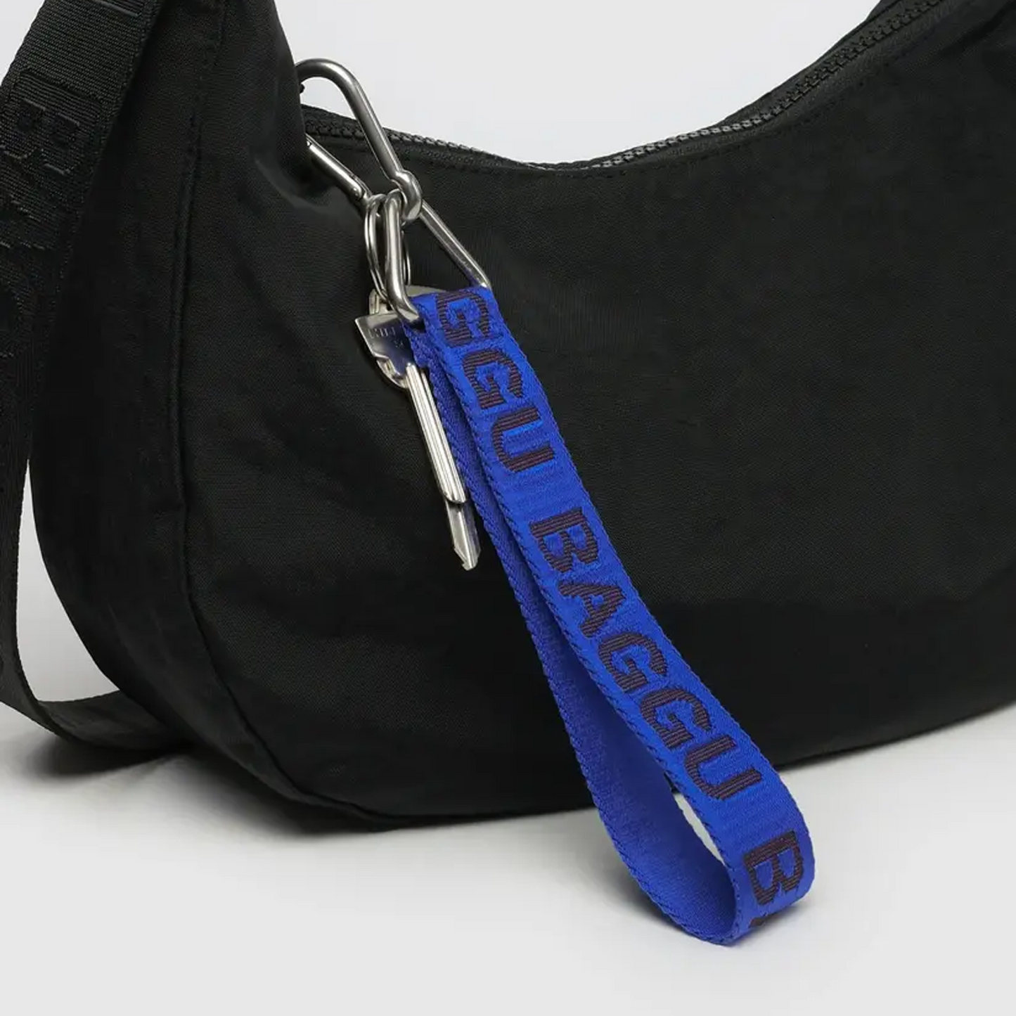 Baggu Nylon Logo Keychain