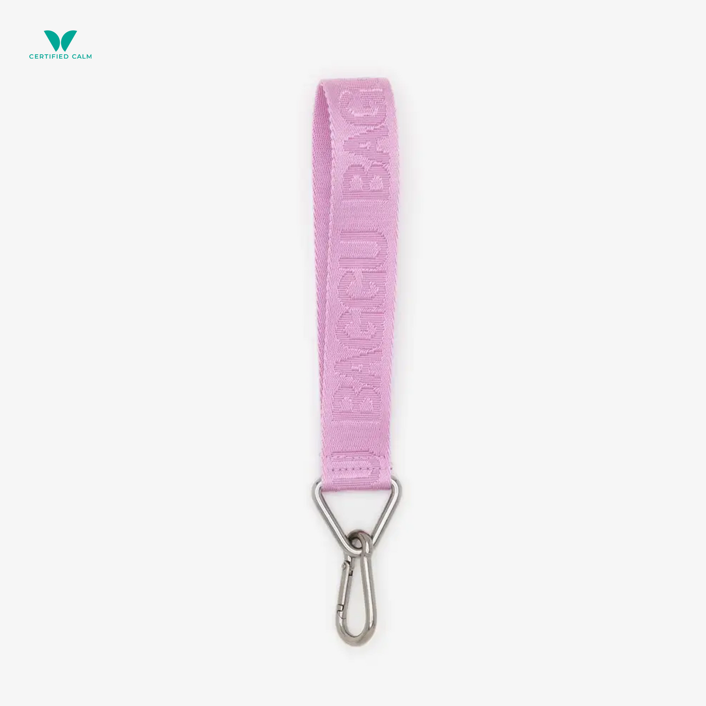 Baggu Nylon Logo Keychain