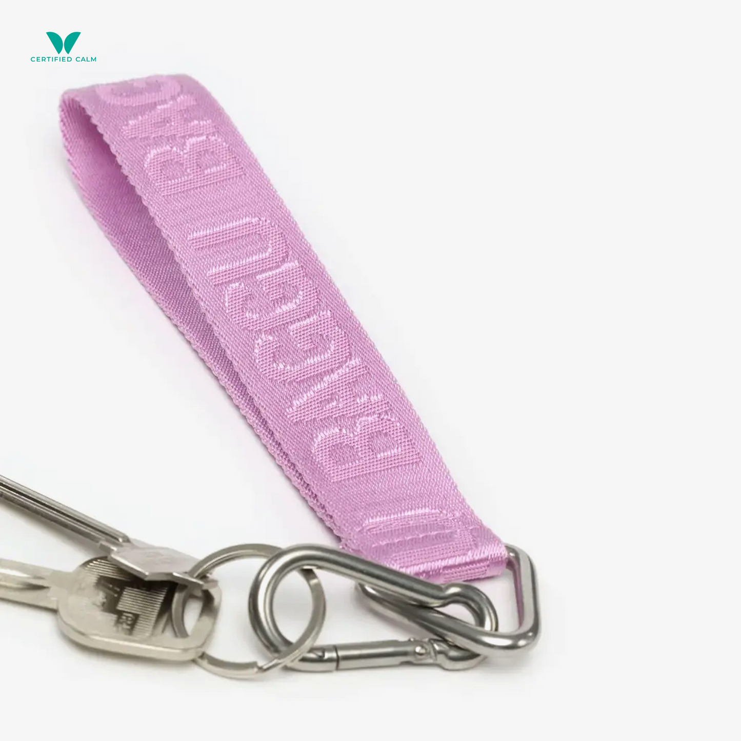 Baggu Nylon Logo Keychain
