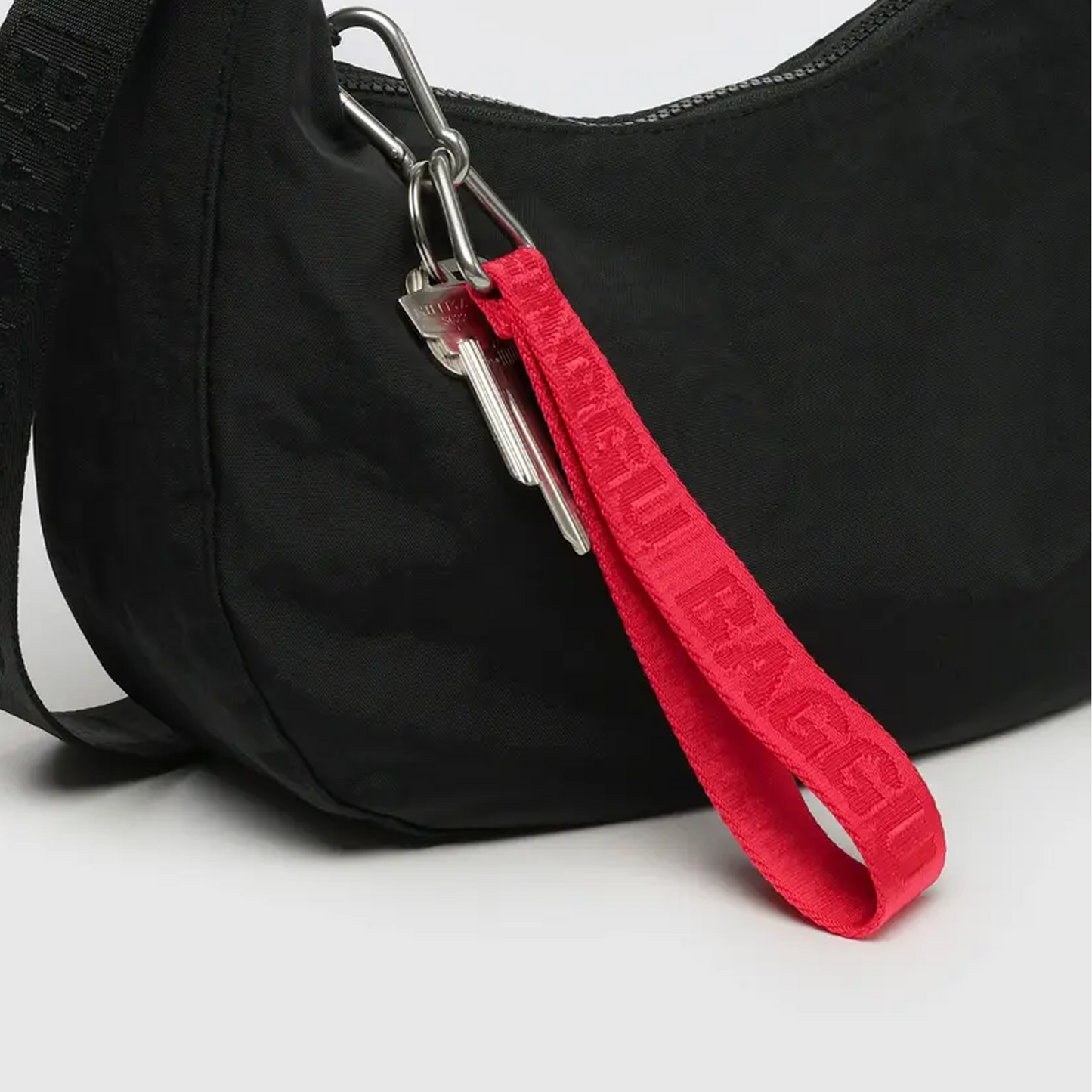 Baggu Nylon Logo Keychain