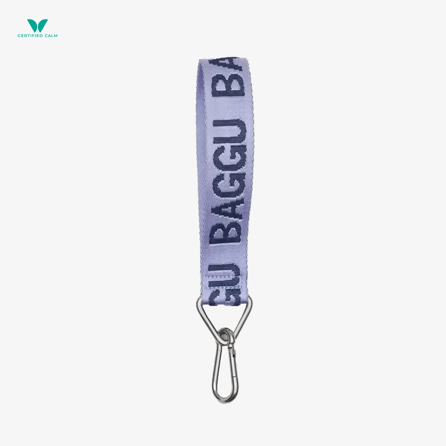 Baggu Nylon Logo Keychain