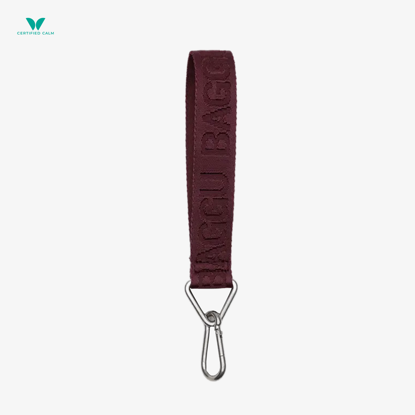 Baggu Nylon Logo Keychain