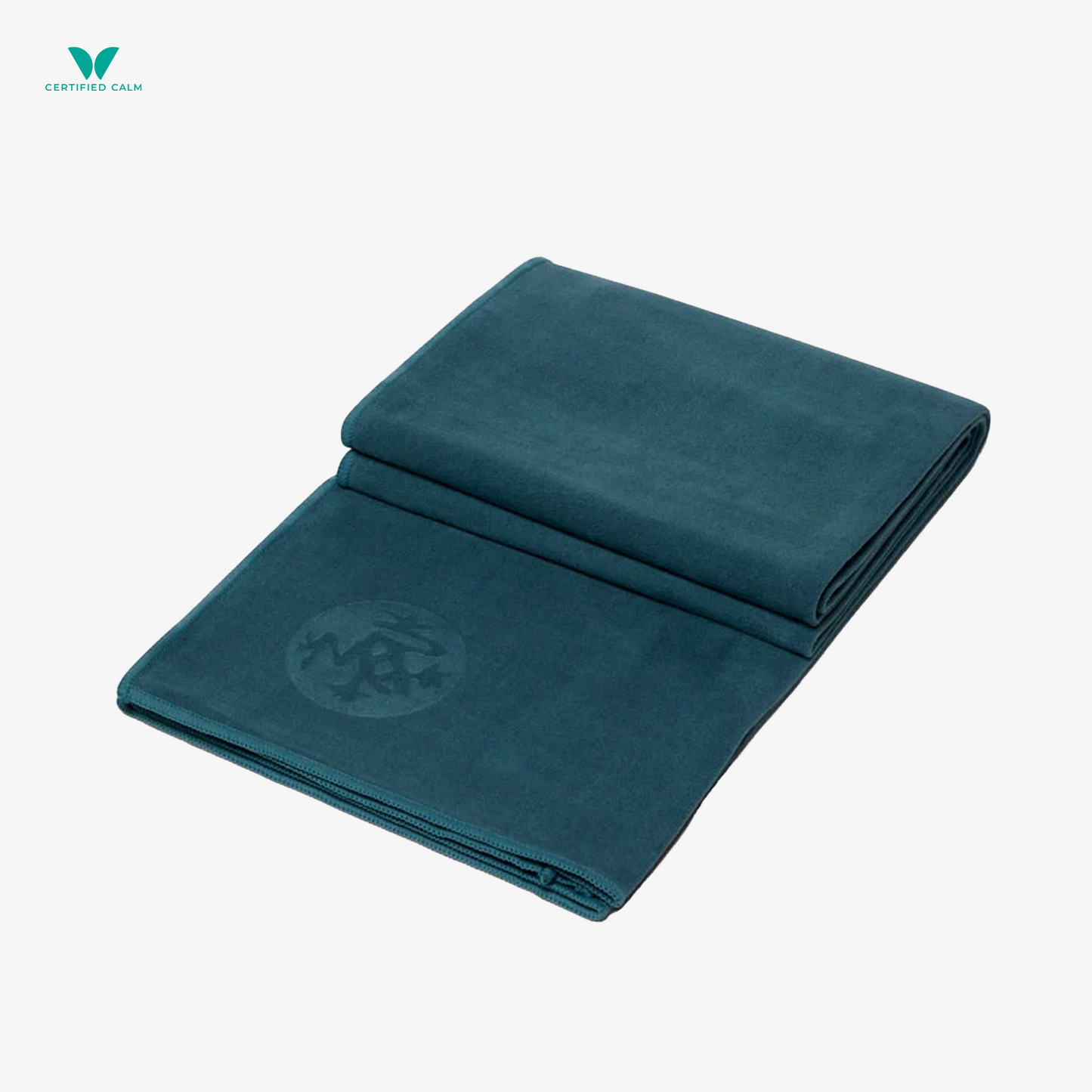 Manduka eQua® Hot Yoga Mat Towel - Sage Solid 2.0