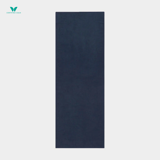 Manduka eQua® Hot Yoga Mat Towel - Midnight