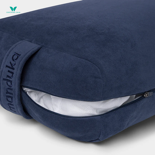 Manduka Rectangular Yoga Bolster - Midnight