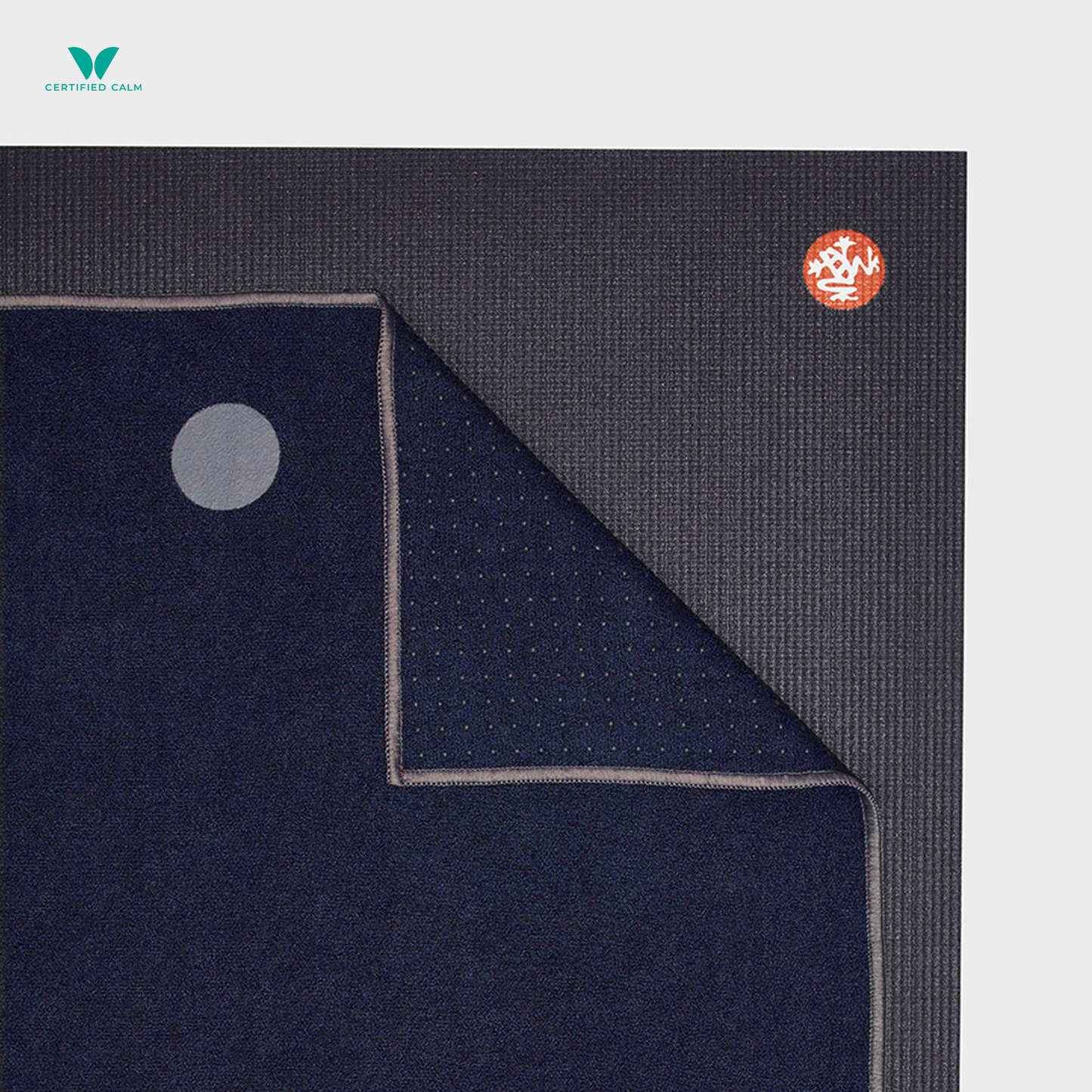 Manduka Yogitoes® Skidless Hand Towel - Midnight