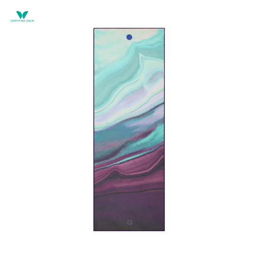 Manduka Yogitoes® Skidless Mat Towel 71" - Amethyst Intuition 2.0