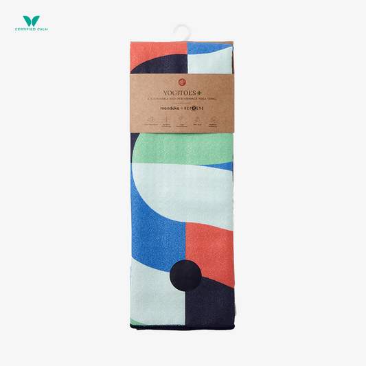 Manduka Yogitoes+ Repreve® Yoga Mat Towel - Wavelength