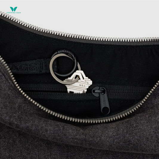 Baggu Medium Denim Crescent Bag