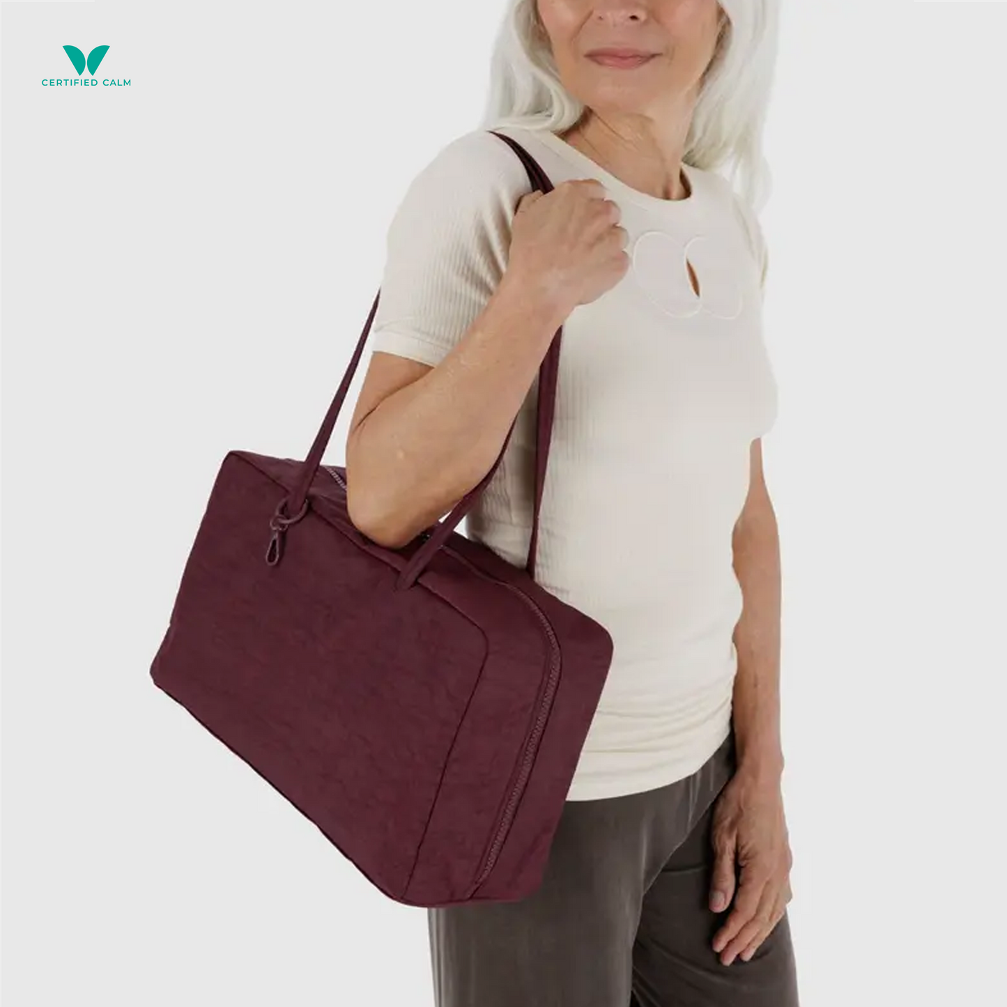 Baggu Medium Nylon Bowler Bag