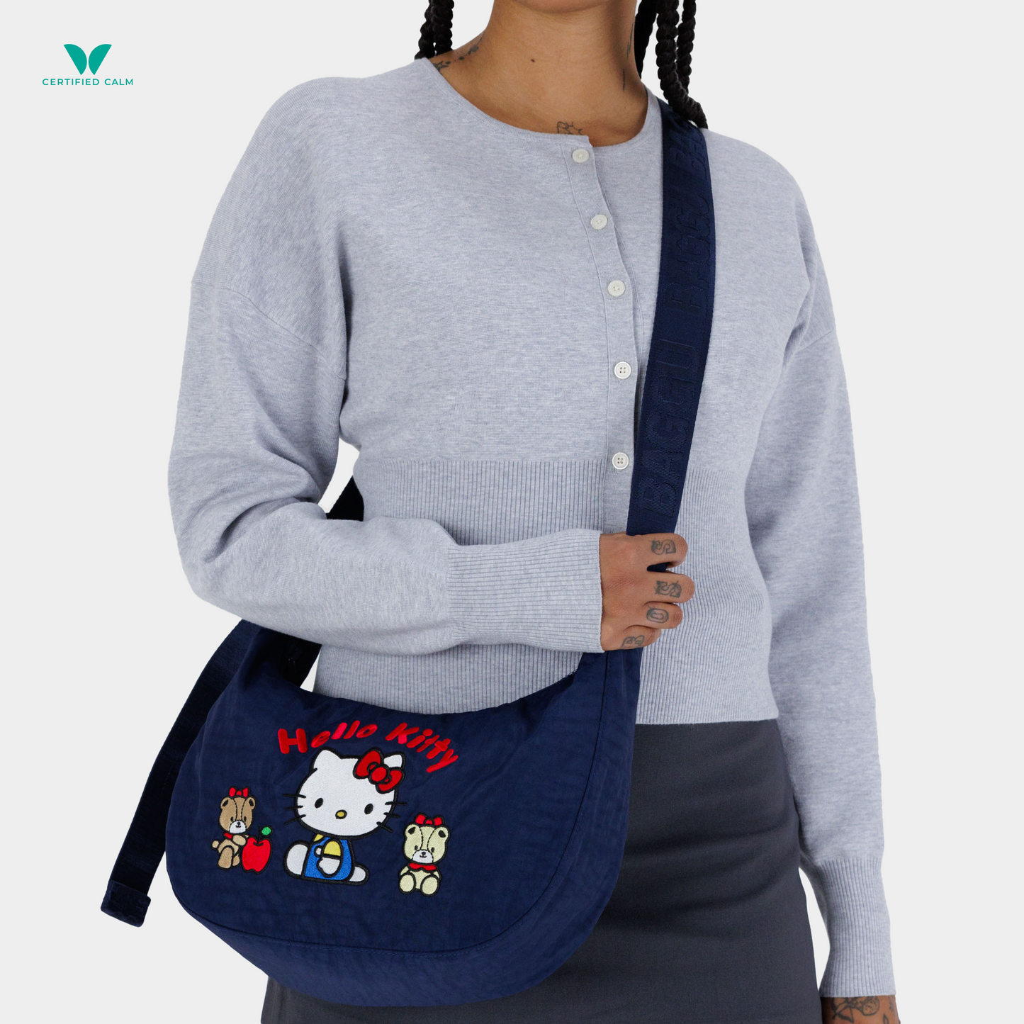 Baggu Medium Nylon Crescent Bag