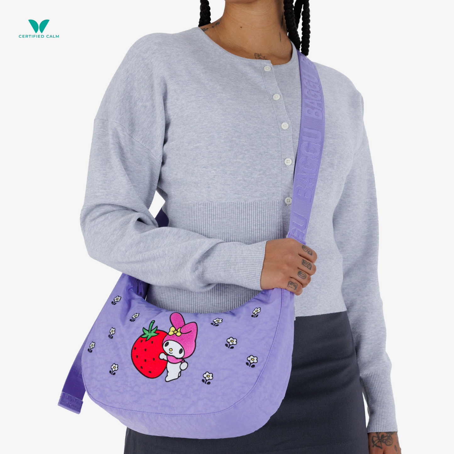 Baggu Medium Nylon Crescent Bag