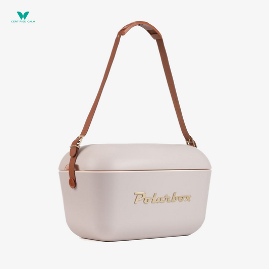 PolarBox Retro Cooler 12L - Pearl Gold