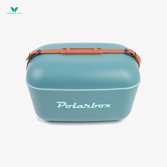 PolarBox Retro Cooler 20L - Ocean Blue Classic