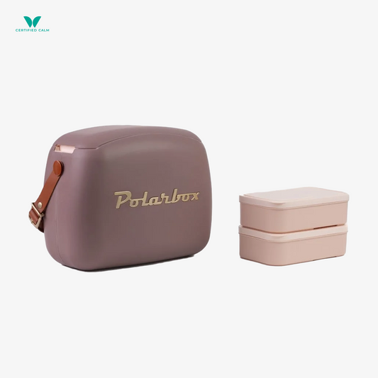 PolarBox Cooler Bag 6L - Mauve Gold