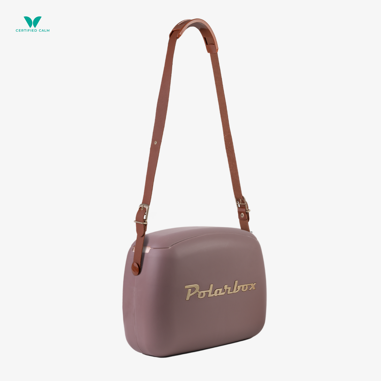 PolarBox Cooler Bag 6L - Mauve Gold