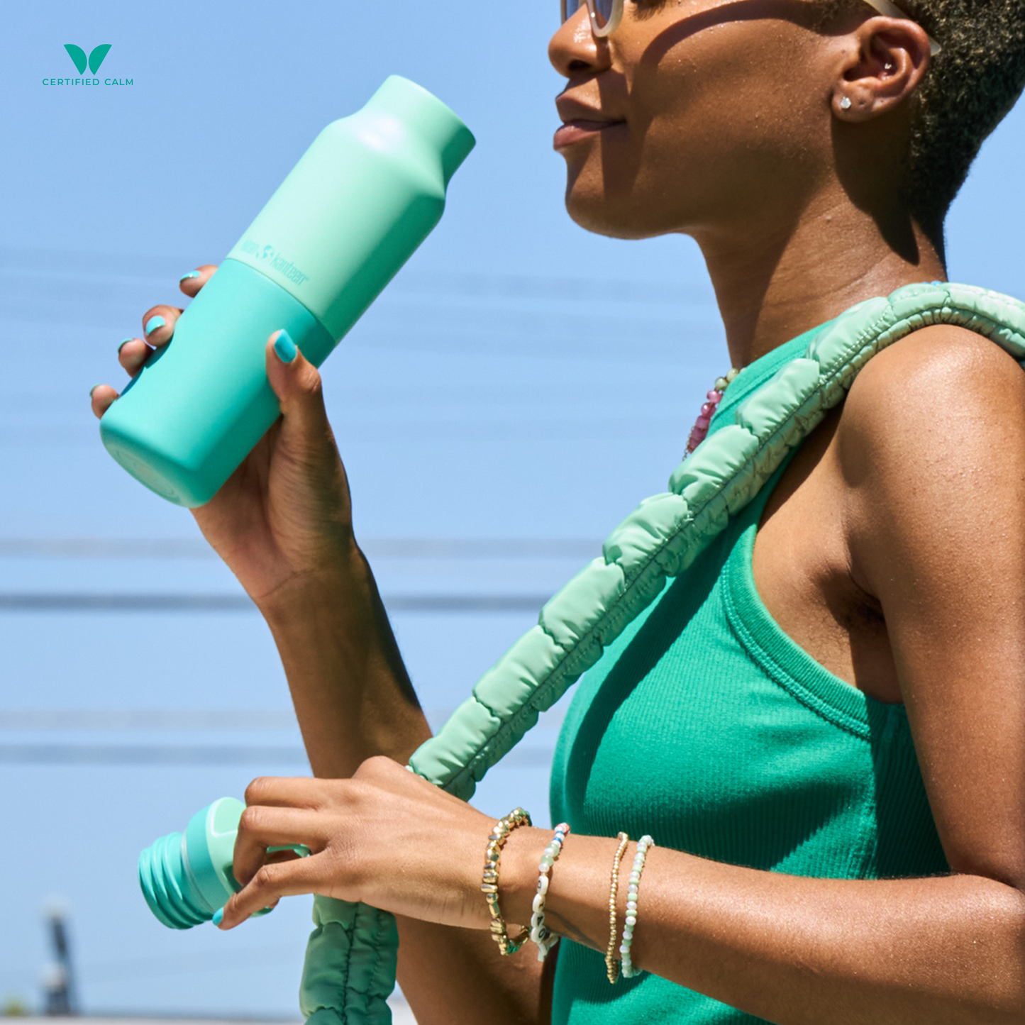 Klean Kanteen Rise 12oz Classic (w/ Arch Loop Cap)