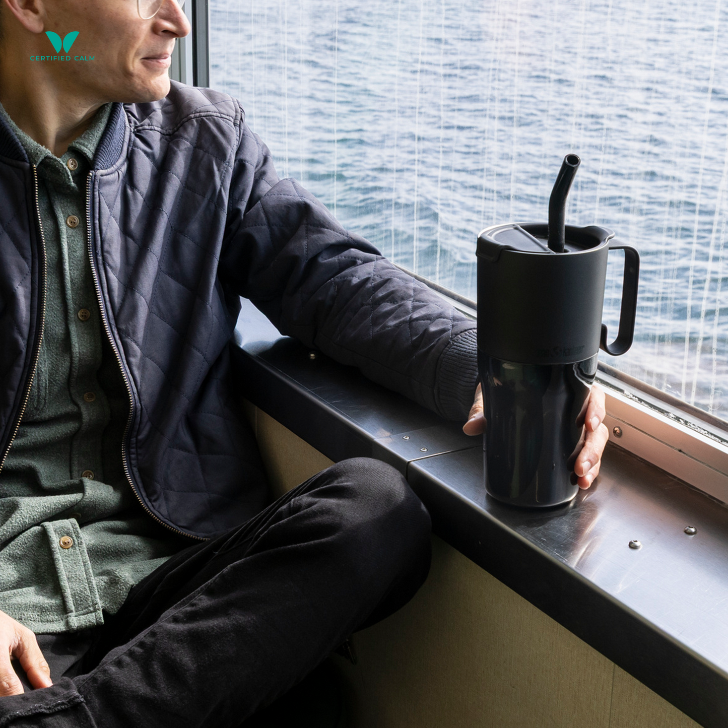 Klean Kanteen Rise 26oz Tumbler (w/ Flip Straw Lid Cap)