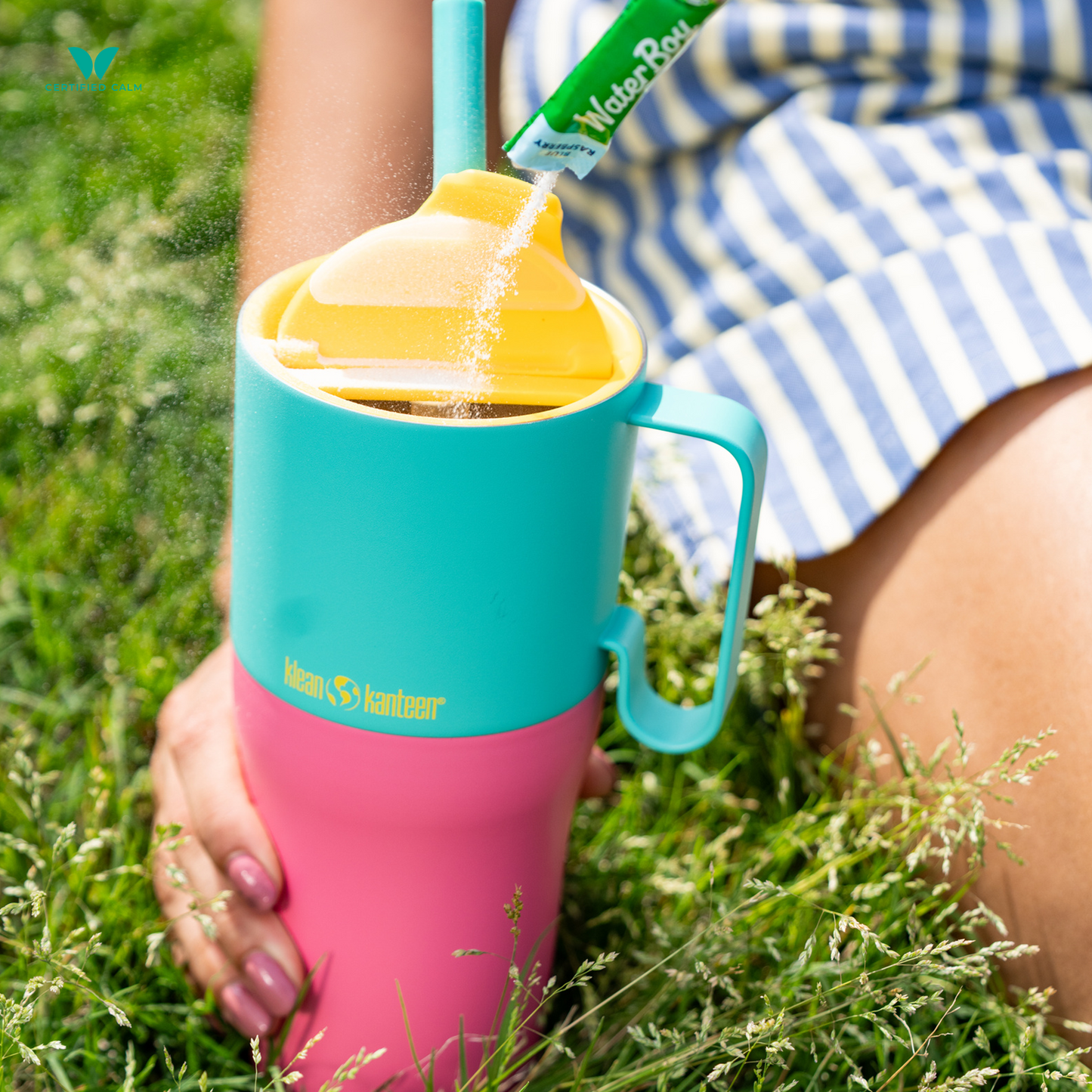 Klean Kanteen Rise 26oz Tumbler (w/ Flip Straw Lid Cap)