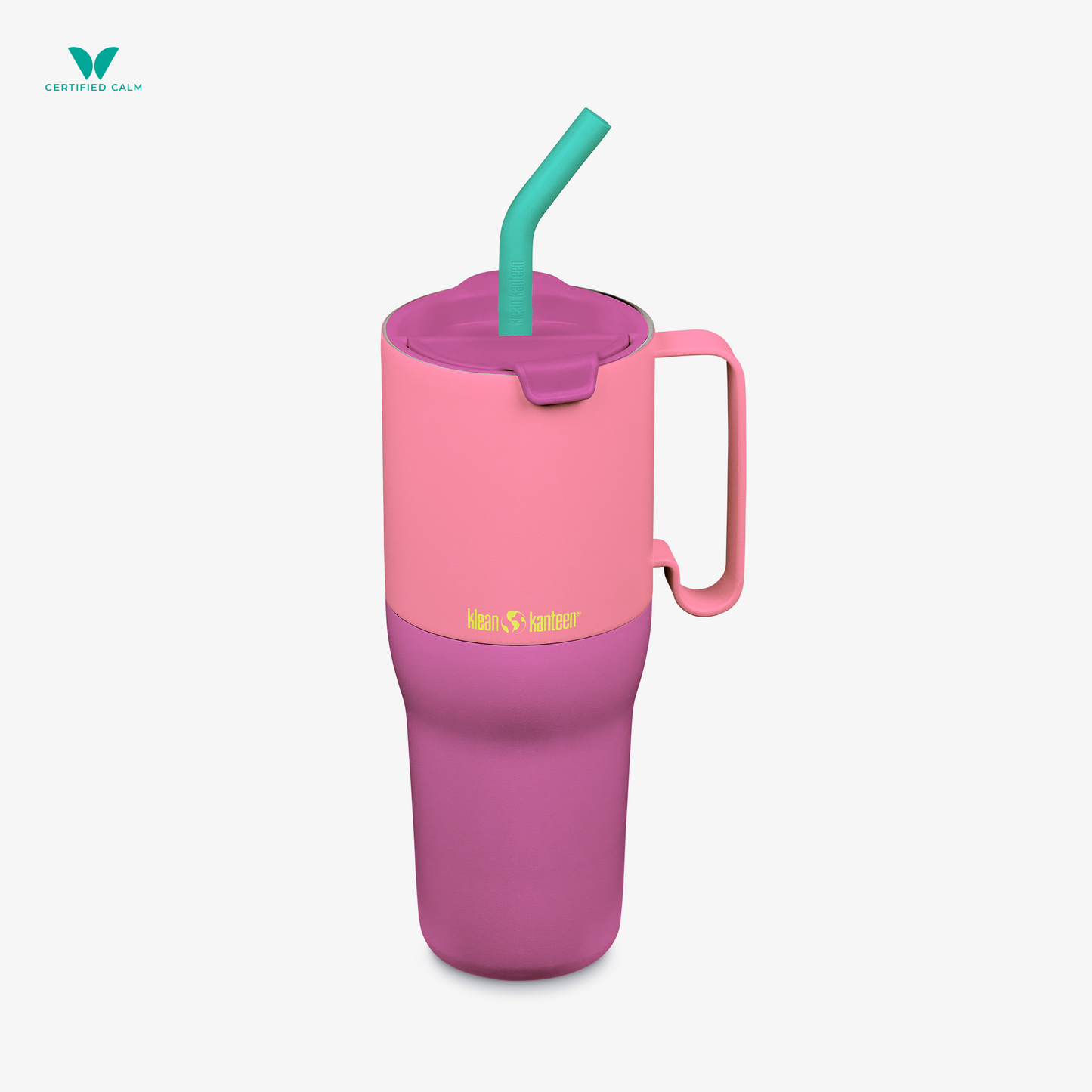 Klean Kanteen 36oz Rise and GO Tumbler with Straw Lid (Orchid Bloom and Berry Blossom in variants!)