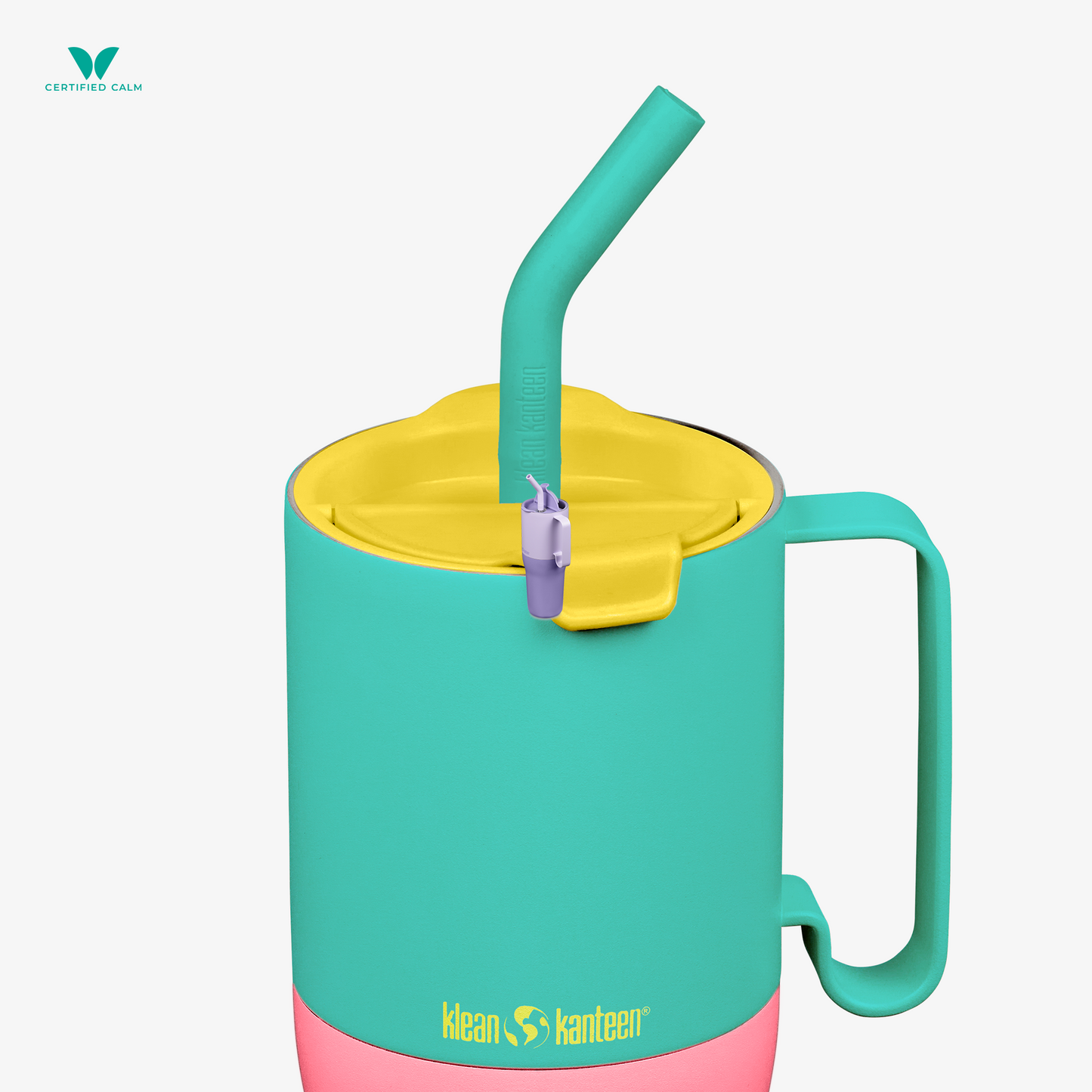 Klean Kanteen 36oz Rise and GO Tumbler with Straw Lid (Orchid Bloom and Berry Blossom in variants!)