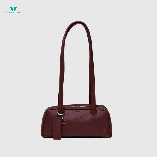 Baggu Small Recycled Leather Bowler Bag