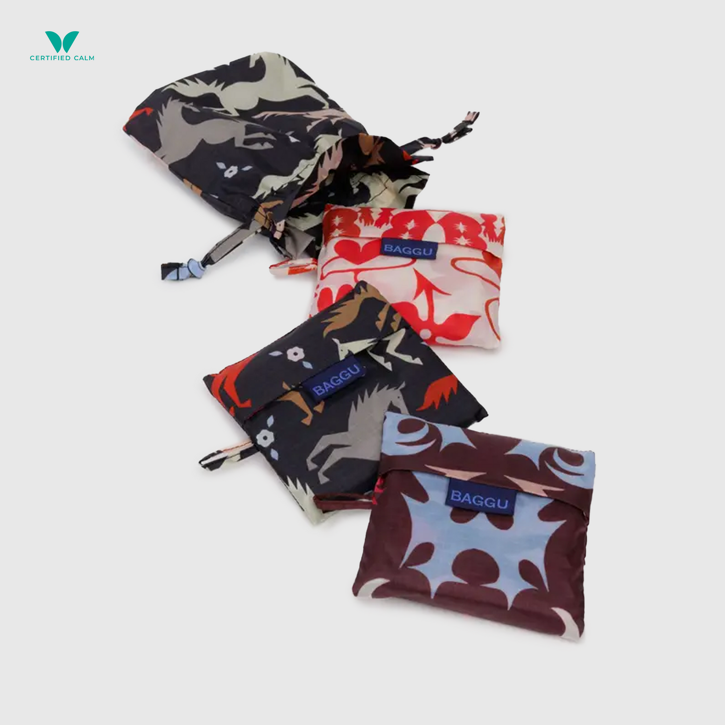 Set of 3 Standard Baggu Reusable Bags
