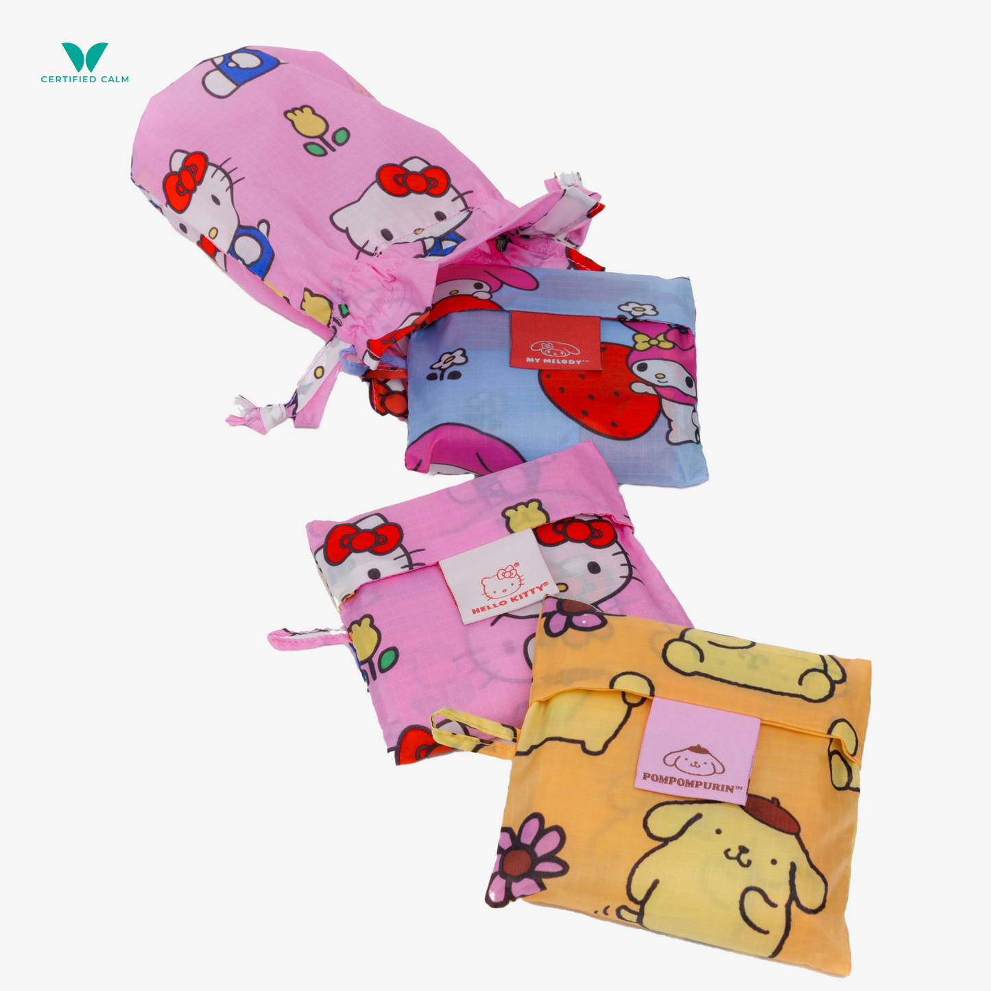 Set of 3 Standard Baggu Reusable Bags