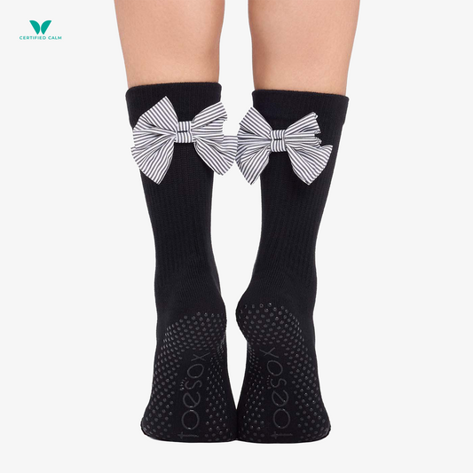 ToeSox Grip Socks Full Toe Crew